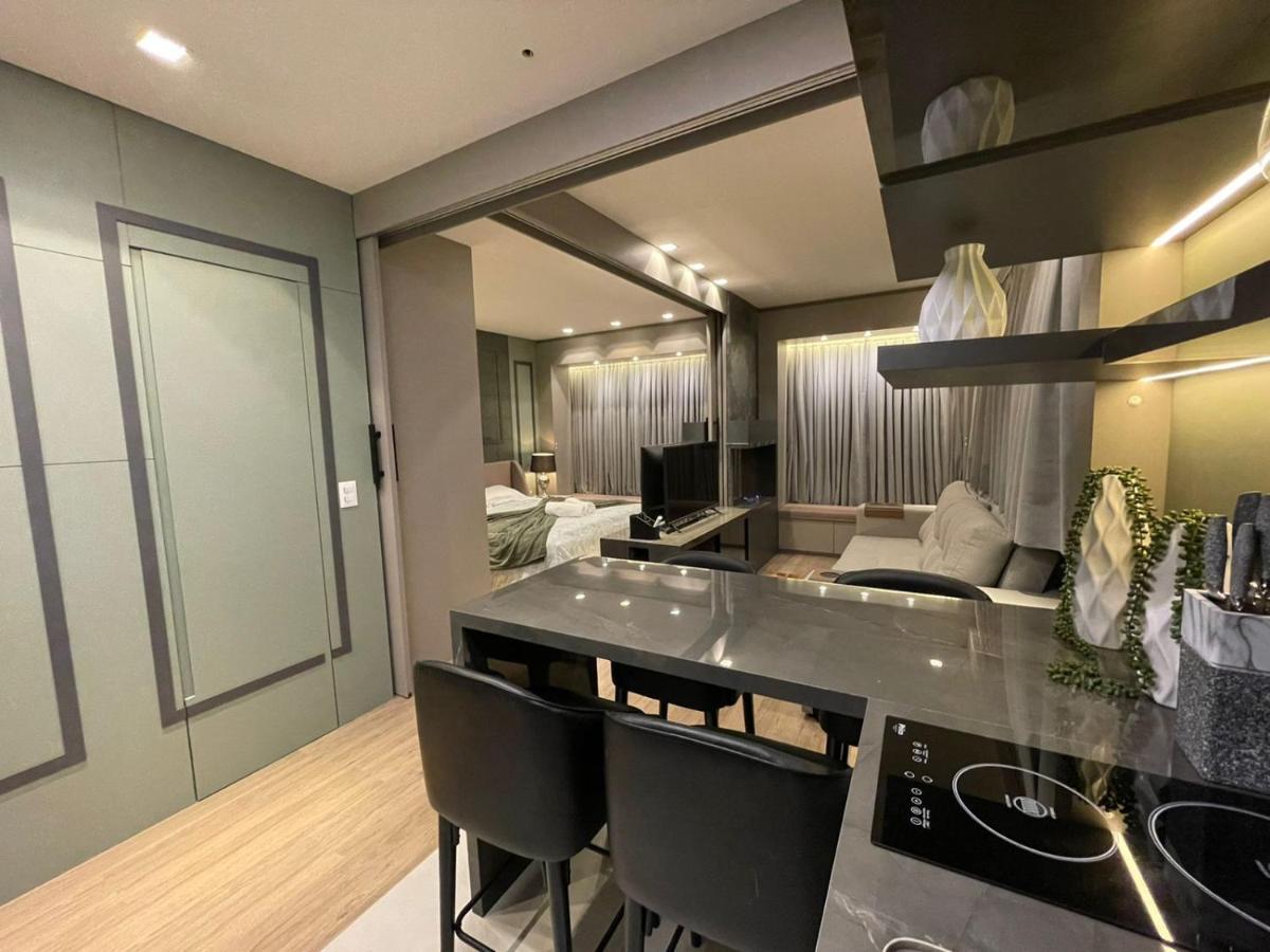 Loft Novo Aconchegante A 500M Da Rua Coberta Lägenhet Gramado Exteriör bild