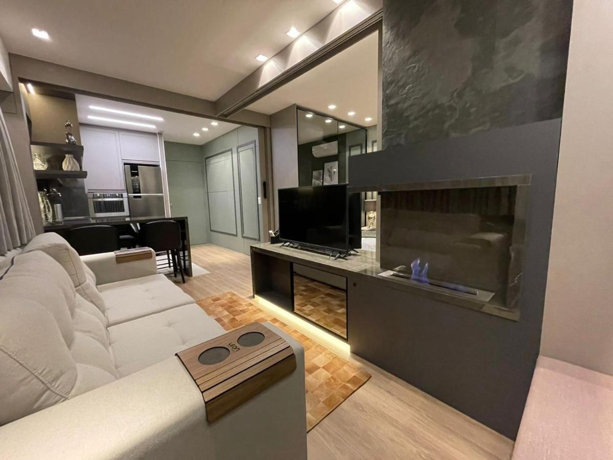 Loft Novo Aconchegante A 500M Da Rua Coberta Lägenhet Gramado Exteriör bild