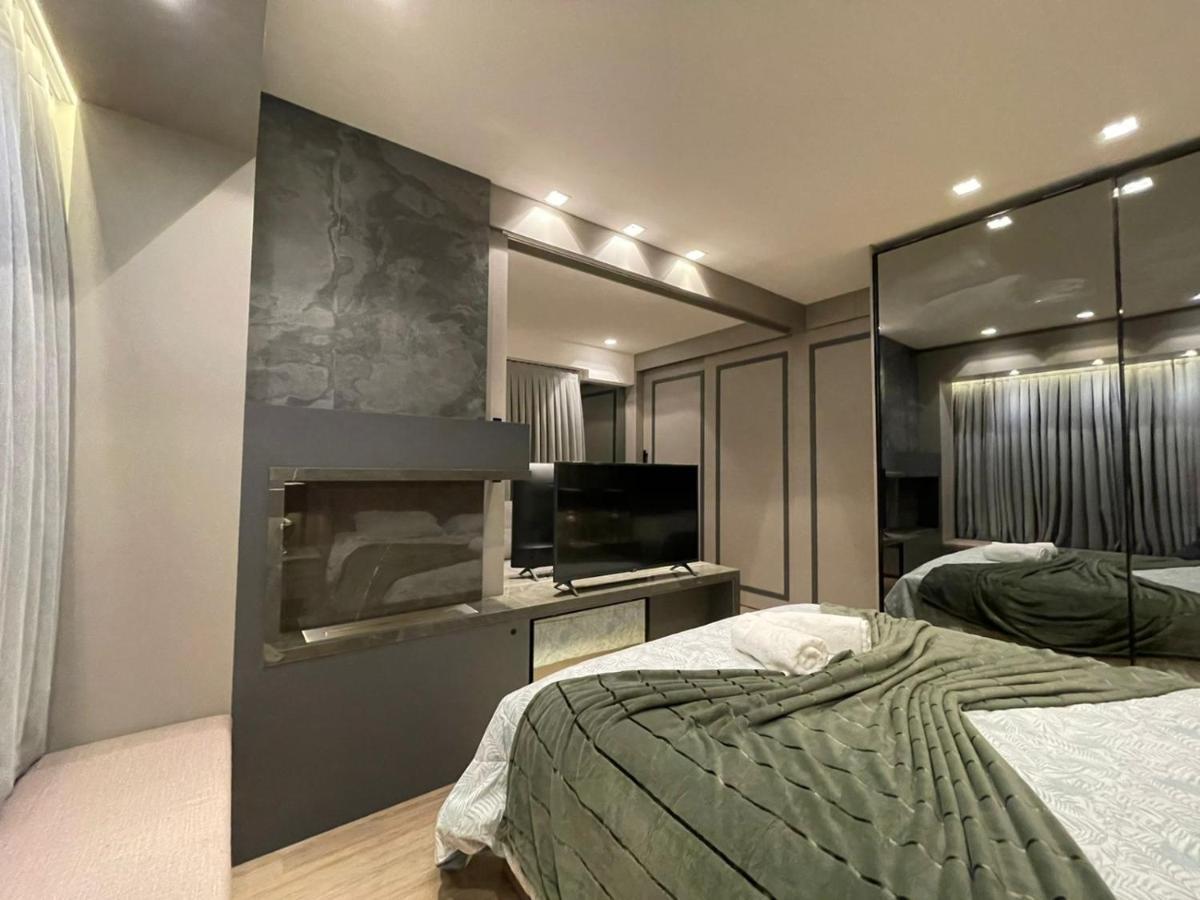 Loft Novo Aconchegante A 500M Da Rua Coberta Lägenhet Gramado Exteriör bild