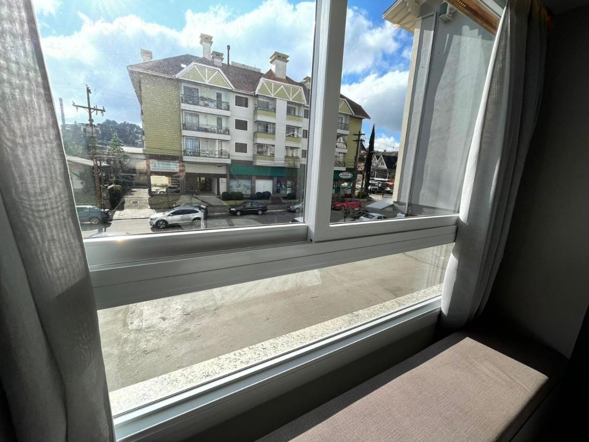 Loft Novo Aconchegante A 500M Da Rua Coberta Lägenhet Gramado Exteriör bild