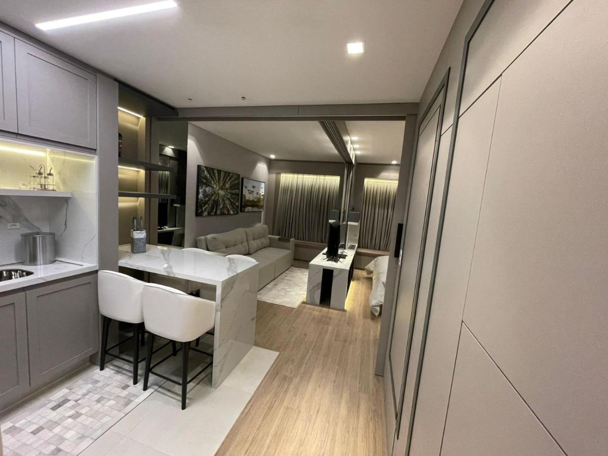 Loft Novo Aconchegante A 500M Da Rua Coberta Lägenhet Gramado Exteriör bild