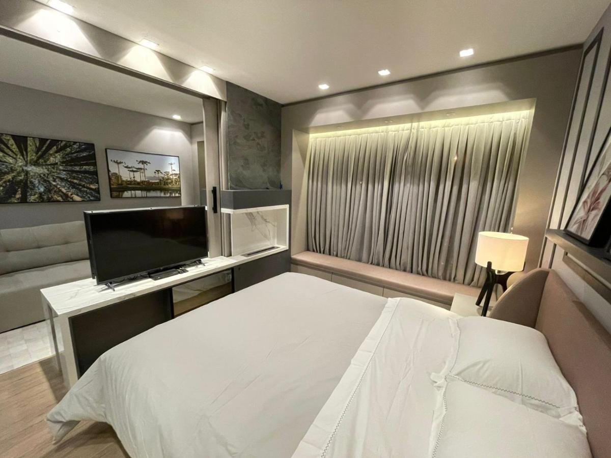 Loft Novo Aconchegante A 500M Da Rua Coberta Lägenhet Gramado Exteriör bild