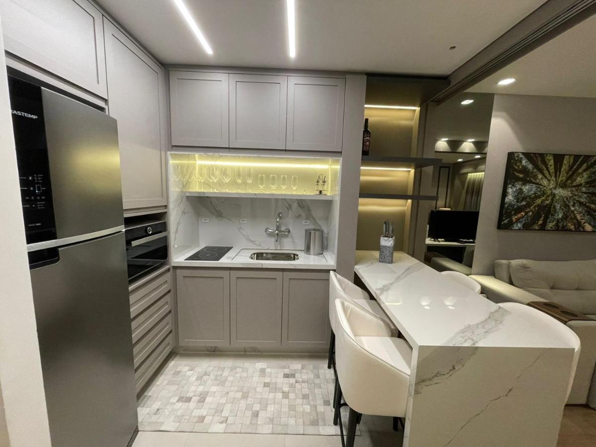 Loft Novo Aconchegante A 500M Da Rua Coberta Lägenhet Gramado Exteriör bild