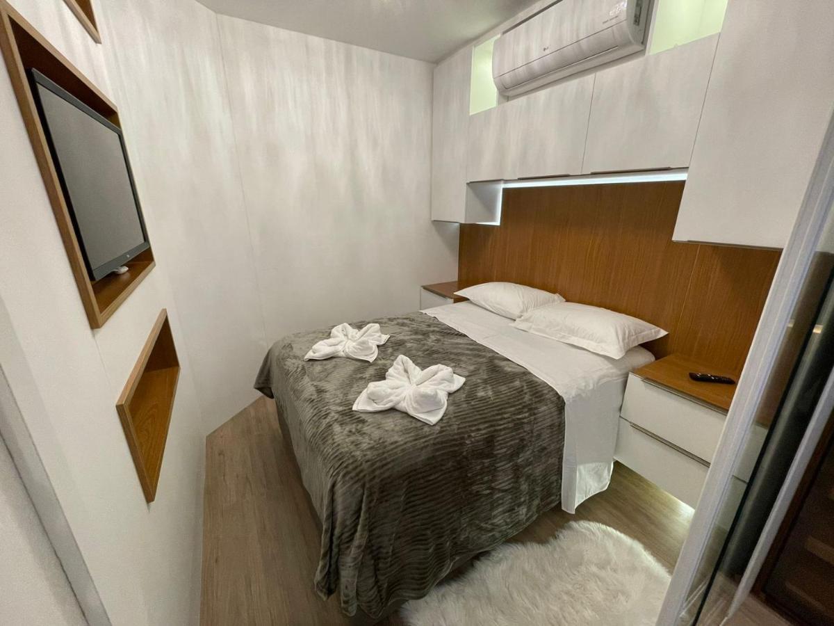 Loft Novo Aconchegante A 500M Da Rua Coberta Lägenhet Gramado Exteriör bild